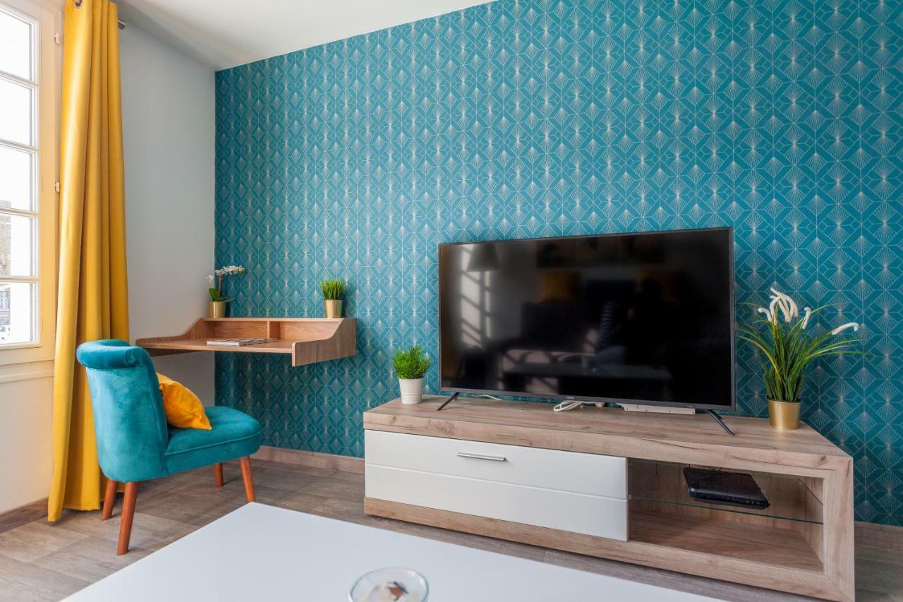 Le Quai Amienois - Nid Douillet Moderne Face A La Cathedrale Apartment อาเมียงส์ ภายนอก รูปภาพ