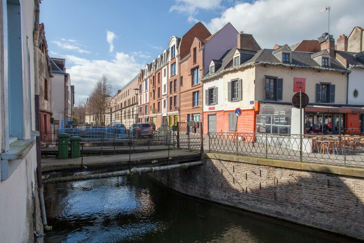 Le Quai Amienois - Nid Douillet Moderne Face A La Cathedrale Apartment อาเมียงส์ ภายนอก รูปภาพ